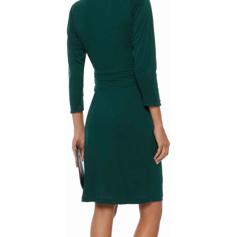 Wrap effect Jersey dress